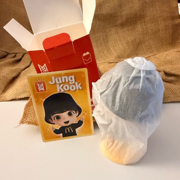 McDonald's Other - McDonald's Tinytan x BTS 2025 Happy Meal Toy Jung Kook Encore Limited Edition